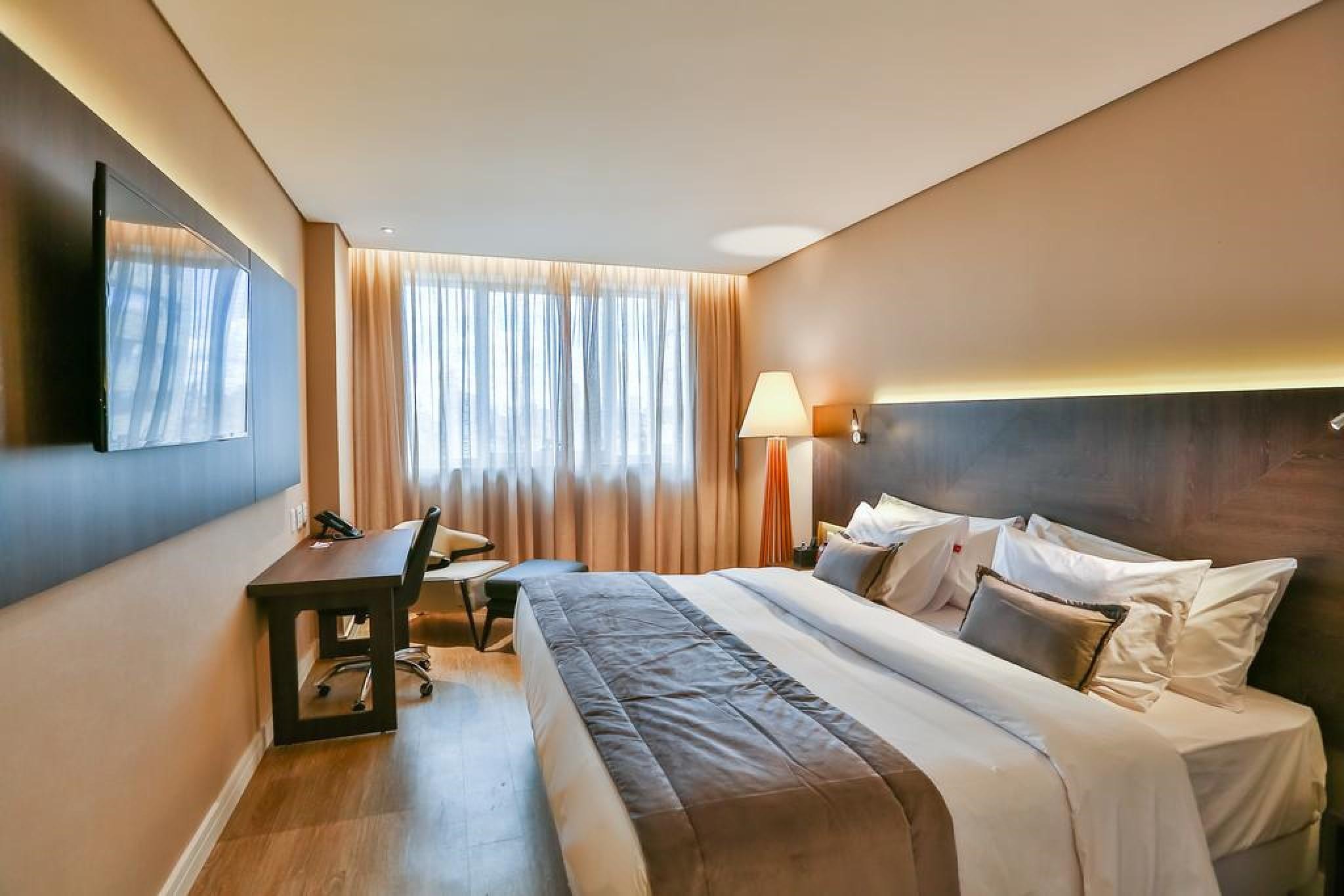 Transamerica Collection 戈亚尼亚 外观 照片 A room at the hotel