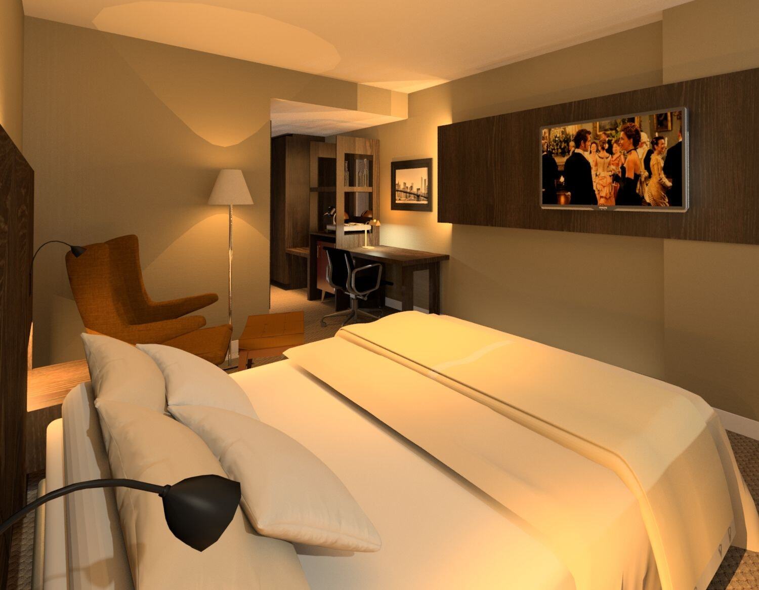 Transamerica Collection 戈亚尼亚 外观 照片 A bedroom
