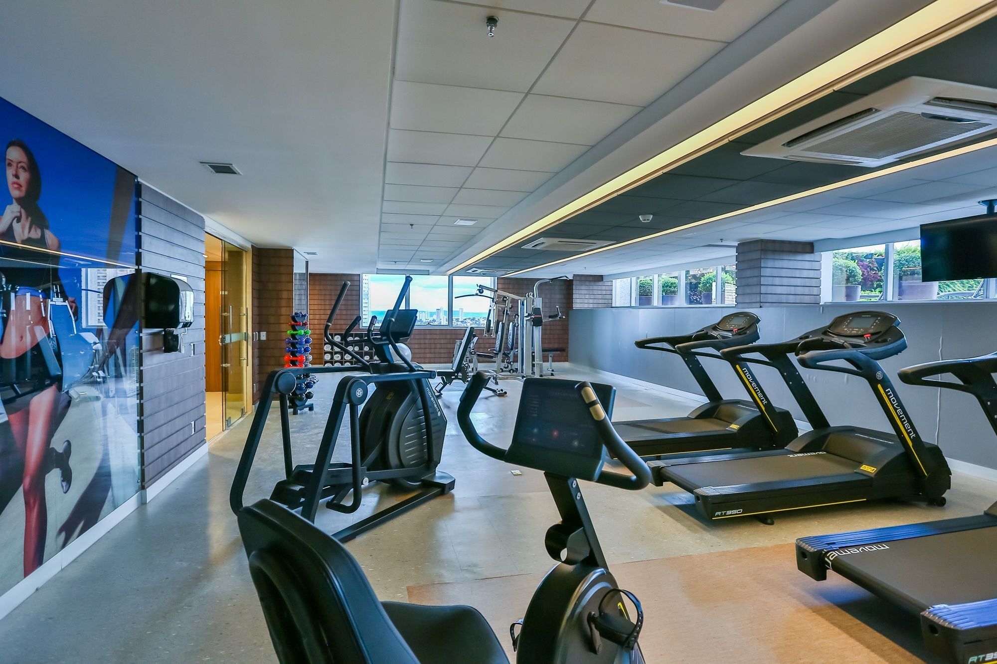 Transamerica Collection 戈亚尼亚 外观 照片 The gym at the hotel