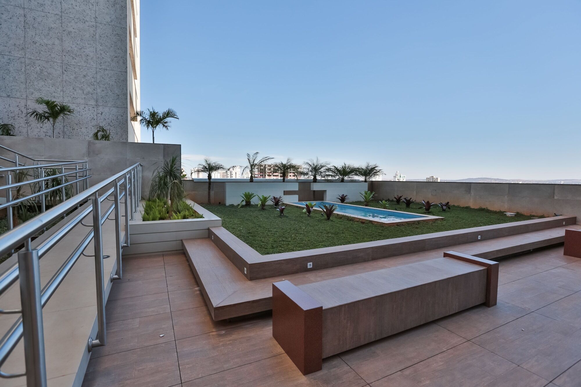 Transamerica Collection 戈亚尼亚 外观 照片 Rooftop garden